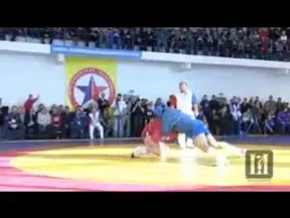 emelianenko alexander vs dmitry zabolotny at the russian combat sambo championship 2010