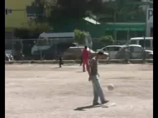 street football. i'm in shock, they give out ...