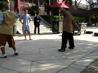 training at si yuan monastery (shaolin temple branch)