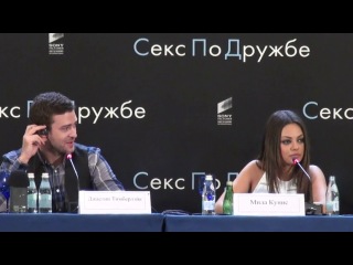 mila kunis speaks russian (very funny) small tits milf